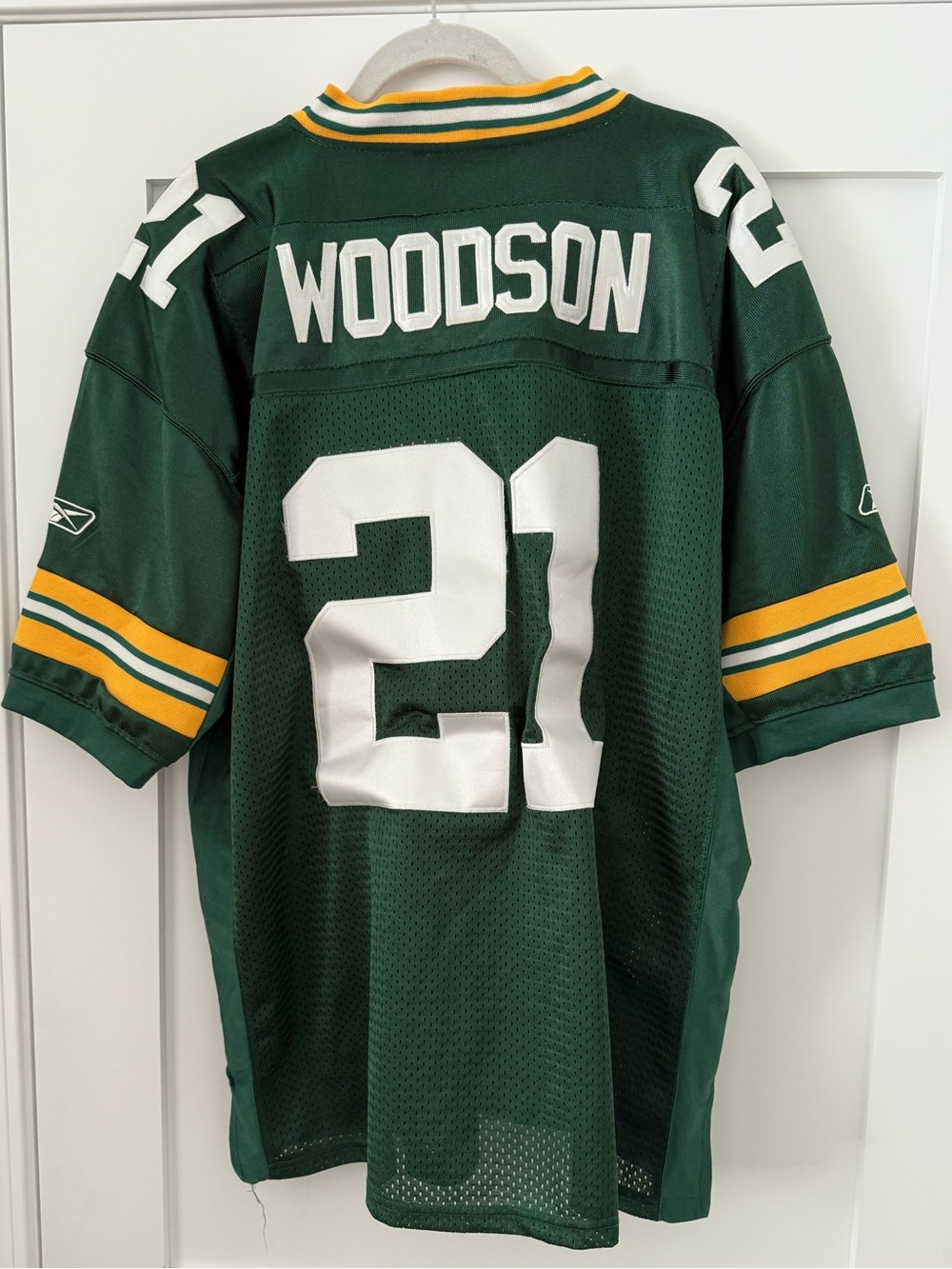 Green Bay Packer Game Style Jersey - Hall of Fame Charles Woodson